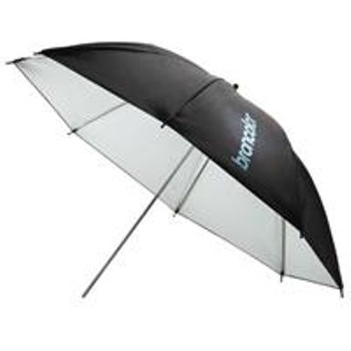 image of Broncolor 105cm (41.3") Umbrella, White/Black with sku:bcb3357100-adorama