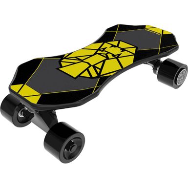 Angle Zoom. Swagtron - Swagskate Electric Skateboard w/ 6 mi Max Operating Range & 9.3 mph Max Speed - Black