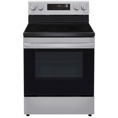 image of LG 6.3 Cu. Ft. Smart Wi-Fi Enabled Electric Range with EasyClean&#0174; with sku:lrel6321s-electronicexpress