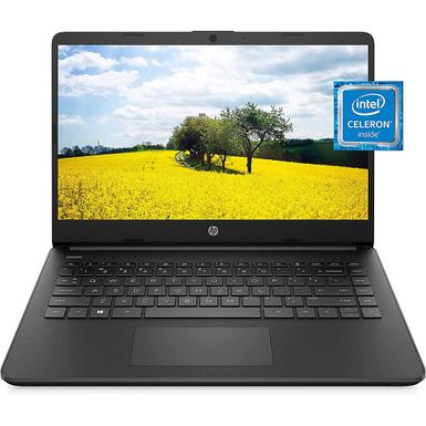 image of HP 14 inch Laptop - Intel Celeron N4020 - Intel UHD Graphics 600 - 4GB/64GB with sku:14dq0020nr-electronicexpress