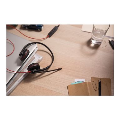 image of Plantronics Blackwire C3225 USB - headset with sku:bb20954383-6347207-bestbuy-plantronics