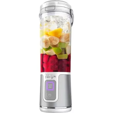 Ninja - Blast 18 oz. Portable Blender - White