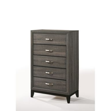 image of ACME Valdemar Chest, Weathered Gray with sku:27056-acmefurniture