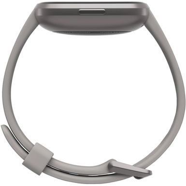 Alt View Zoom 12. Fitbit - Versa 2 Health & Fitness Smartwatch - Mist Gray