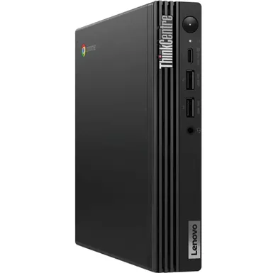 Lenovo ThinkCentre M60q Chromebox Tiny Desktop Computer, Intel Core i3-1215U 1.2GHz, 8GB RAM, 128GB SSD, Chrome OS, Black