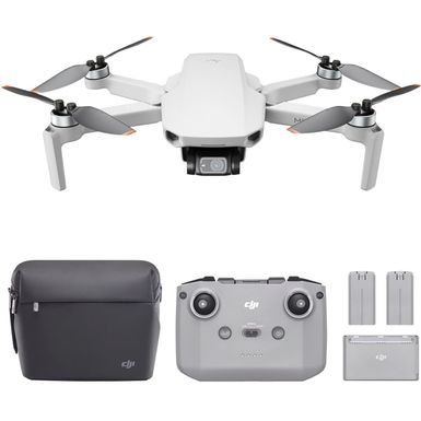 image of DJI - Mini 2 Fly More Combo Quadcopter with Remote Controller with sku:bb21647433-6435268-bestbuy-dji