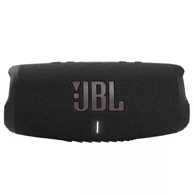 image of JBL - CHARGE5 Portable Waterproof Speaker with Powerbank - Black with sku:jblcharge5blkam-powersales