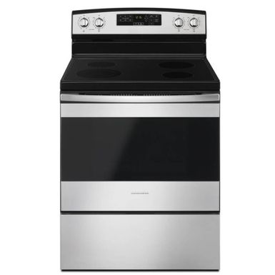 image of Amana 4.8 Cu. Ft. Freestanding Stainless Steel Electric Range with sku:aer6603sms-electronicexpress