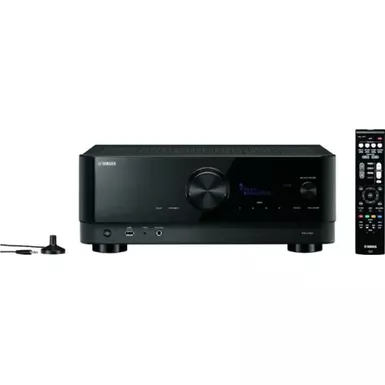 image of Yamaha - RX-V6A 7.2-channel AV Receiver with 8K HDMI and MusicCast - Black with sku:bb21611801-bestbuy