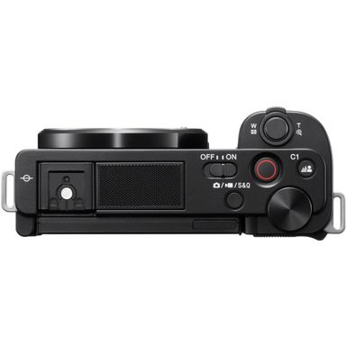 Top Zoom. Sony - Alpha ZV-E10 Mirrorless Vlog Camera - Body Only - Black