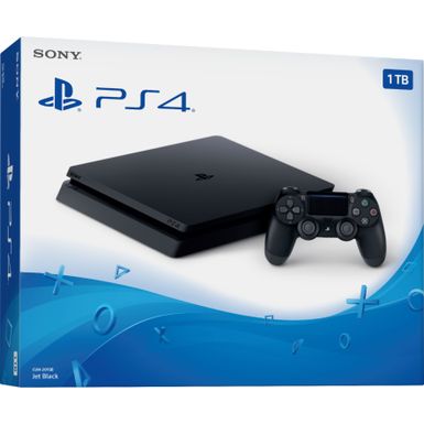 image of Sony - PlayStation 4 1TB Console - Black with sku:bb20723084-5850905-bestbuy-sonycomputerentertainmentam