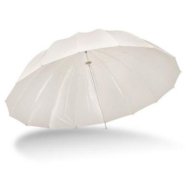 image of Photoflex 72" White Satin Shoot Through Umbrella with sku:pfstu72wsa-adorama