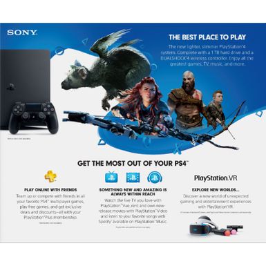 Alt View Zoom 14. Sony - PlayStation 4 1TB Console - Black