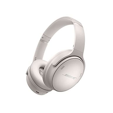 image of Bose - QuietComfort 45 Wireless Noise Cancelling Over-the-Ear Headphones - White Smoke with sku:boqc45wsk-adorama
