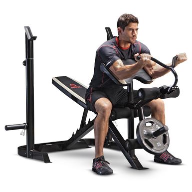 image of Marcy Olympic Multi-function Bench - Marcy Olympic Bench with sku:tgjyh85vdbzrcrbxkp1s0g-overstock