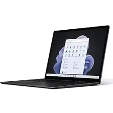 Microsoft - Surface Laptop 5 - 15” Touch-Screen - Intel Evo Platform Core i7 with 8GB Memory - 512GB SSD (Latest Model) - Black (Metal)