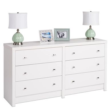 image of Pure White Nolita 6-drawer Dresser - Nolita 6-Drawer Dresser in Pure White with sku:xiiqiekol2-wwp3eupp9yastd8mu7mbs-pre-ovr