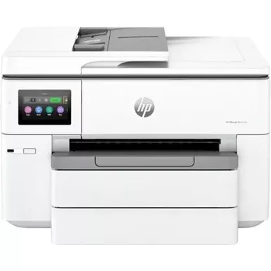 image of HP - OfficeJet Pro 9730e Wireless All-In-One Wide Format Inkjet Printer with 3 Months of Instant Ink Included with HP+ - White with sku:bb22293490-bestbuy