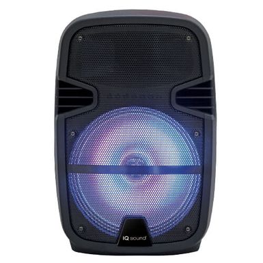 image of Supersonic 12 inch Portable Bluetooth DJ Speaker with sku:iq7112djbt-electronicexpress