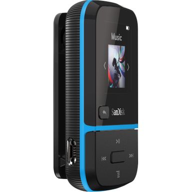 Angle Zoom. SanDisk - Clip Sport Go 32GB* MP3 Player - Blue