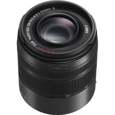 Alt View Zoom 12. Panasonic - Lumix G Vario 45-150mm f/4.0-5.6 ASPH. Mega O.I.S. Zoom Lens, H-FS45150K - black