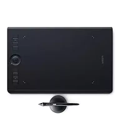 image of Wacom - Intuos Pro Pen Drawing Tablet (Medium) - Black with sku:b01mqu5lw7-amazon
