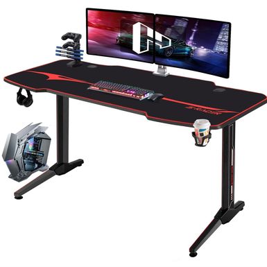 OSP Home 63 Adaptor Gaming Desk in Black