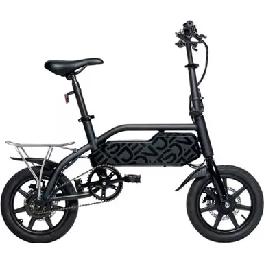 image of Jetson - J5 eBike with 30 miles Max Operating Range & 15 mph Max Speed - Black with sku:bb22011671-6506672-bestbuy-jetson