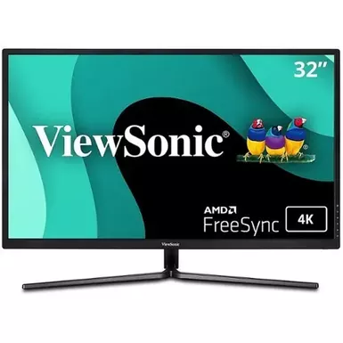 ViewSonic - 31.5 LCD 4K UHD FreeSync Monitor (DisplayPort HDMI)