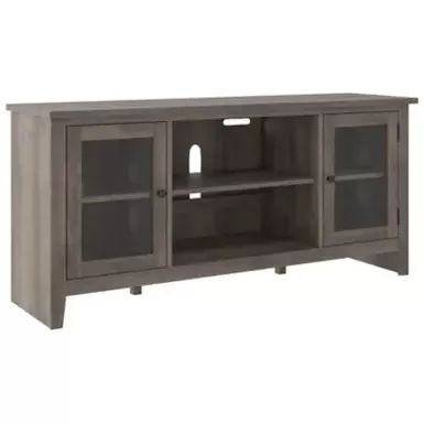 image of Gray Arlenbry Large TV Stand w/Fireplace Option with sku:w275-68-ashley