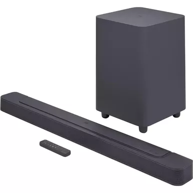 image of JBL - BAR 500 5.1ch Soundbar with Multibeam and Dolby Atmos - Black with sku:jblbar500problkam-powersales
