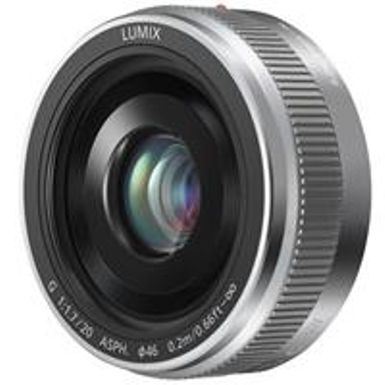 image of Panasonic Lumix G 20mm f/1.7 II Aspherical Lens for Micro Four Thirds Lens Mount, Silver with sku:ipc2017s-adorama