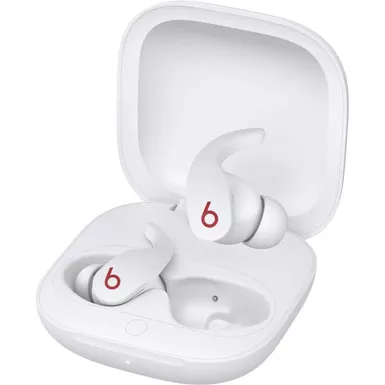 image of Beats Fit Pro True Wireless Noise Cancelling In-Ear Earbuds - White with sku:bb21471488-bestbuy