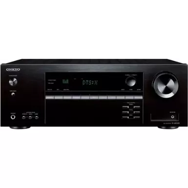 image of Onkyo - TX-NR5100 80W 7.2-Ch. with Dolby Atmos Home Theater and Gaming AV Receiver with Alexa Compatible - Black with sku:bb21518745-bestbuy