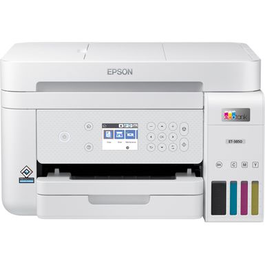 Alt View Zoom 13. Epson - EcoTank ET-3850 All-in-One Inkjet Cartridge-Free Supertank Printer
