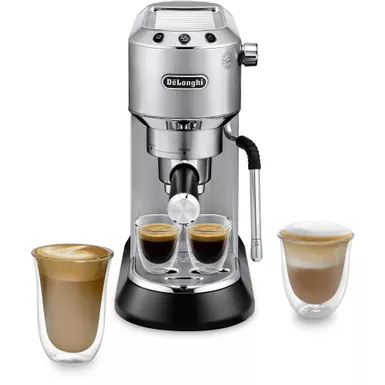 De'Longhi - EC885M Dedica Arte Pump Espresso Machine - Stainless Steel