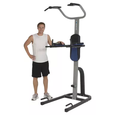 ProGear 275 Extended Capacity Power Tower Fitness Station - Black - Power Tower Fitness Station