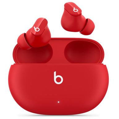 image of Beats by Dr. Dre Studio Buds True Wireless Noise-Canceling In-Ear Earphones, Beats Red with sku:btsbwrd-adorama