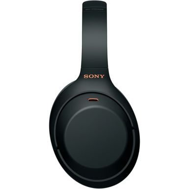 Alt View Zoom 14. Sony - WH-1000XM4 Wireless Noise-Cancelling Over-the-Ear Headphones - Black