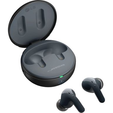 Front Zoom. LG - TONE Free T90Q True Wireless In-Ear Earbuds - Black