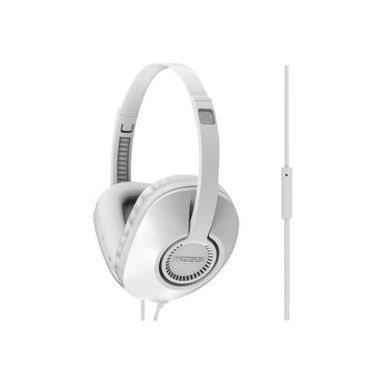 image of Koss UR23i Over-Ear Headphones with Microphone, White with sku:ks189626-adorama