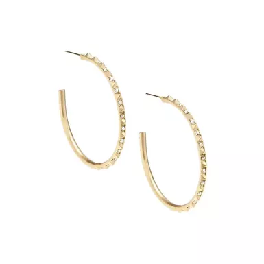 image of Kendra Scott Veronica Gold Earring (Gold/Iridescent Crystal) with sku:4217702676|gold|irdscnt-crystal-corporatesignature