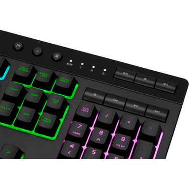 Alt View Zoom 17. CORSAIR - K55 RGB Pro Full-size Wired Dome Membrane Gaming Keyboard with Elgato Stream Deck Software Integration - Black