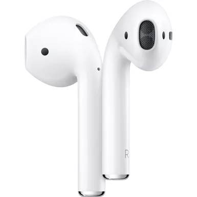 image of Apple - AirPods with Charging Case (2nd generation) - White with sku:mv7n2am/a-streamline