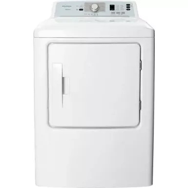 image of Insignia™ - 6.7 Cu. Ft. Electric Dryer - White with sku:bb20768773-bestbuy