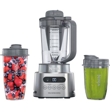 image of Ninja - TWISTi, High-Speed Blender Duo - Platinum with sku:bb21958054-6498264-bestbuy-ninja