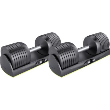 image of JAXJOX DumbbellConnect -  Adjustable Dumbbell Pair - Cool Gray with sku:bb21614778-6423368-bestbuy-jaxjox