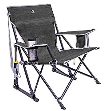image of GCI Outdoor Kickback Rocker Portable Rocking Chair & Outdoor Camping Chair with sku:b084bplm1t-gci-amz