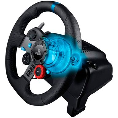 data Stedord tildele Rent to own Logitech - G29 Driving Force Racing Wheel and Floor Pedals for  PS5, PS4, PC, Mac - Black - FlexShopper