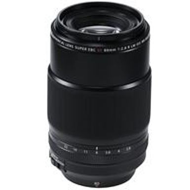 Fujifilm XF 80mm (122mm) F/2.8 R LM OIS WR Macro Lens, Black